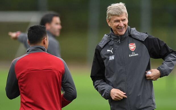 桑切斯回阿森纳与温格谈笑风生【¨温格】 最后条件已开出 ¨阿森纳>