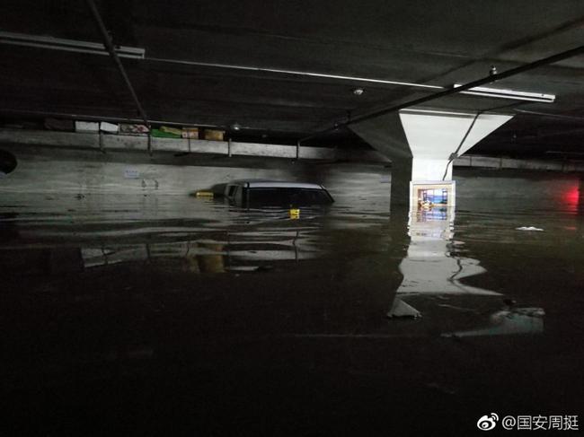 周挺地下车库情况