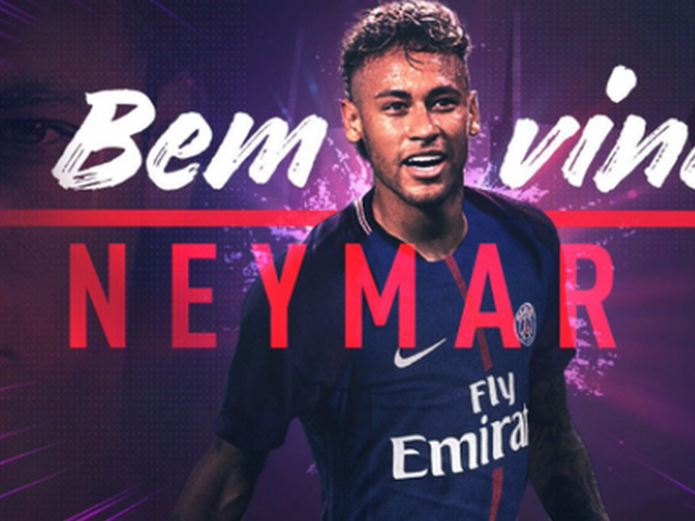 内马尔2.2亿加盟大巴黎