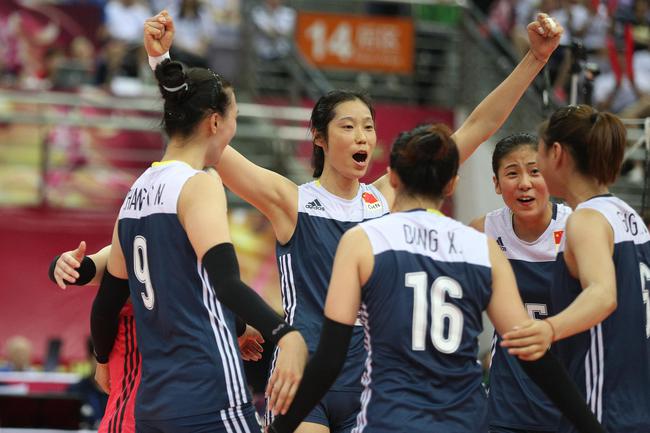 队长朱婷的霸气