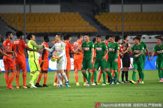 鲁能客场战平国安