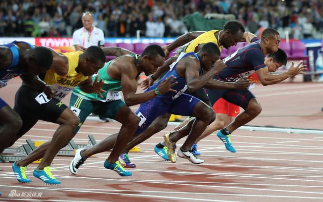 百米决赛