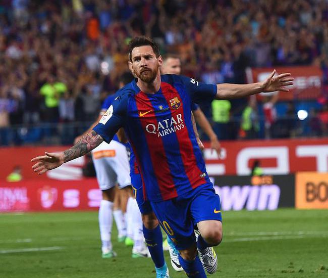 梅西在这份榜单中位列头名，超过了皇马名宿劳尔