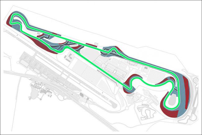 保罗里卡德赛道布局图