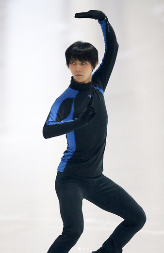 羽生结弦公开训练