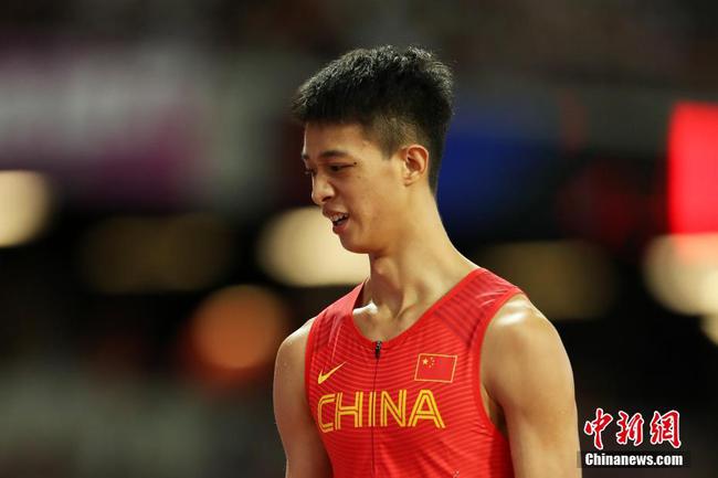 吴瑞庭以16米66的成绩位列第9