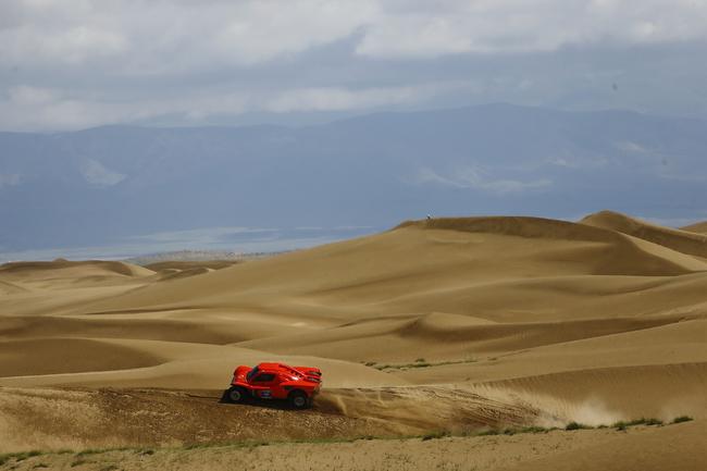 107号王文林获得SS2赛段冠军