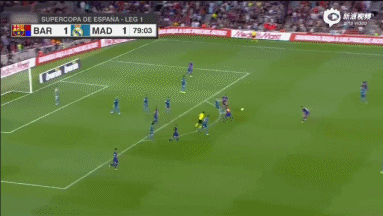 C罗的强大能力让进球过程一气呵成，才看起来轻松