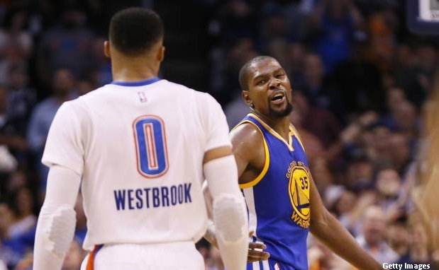 威少与KD间仍有恩怨局