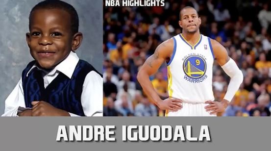 球星童年萌照大曝光清秀格里芬哪吒威少图