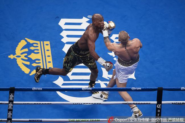 梅威瑟TKO麦格雷戈