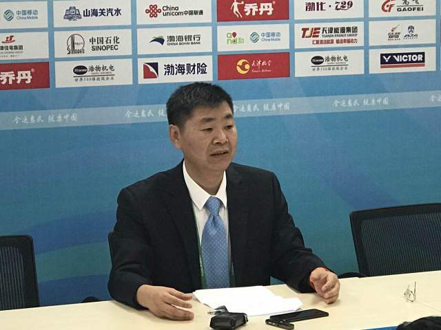 国家体育总局自剑中心击剑部主任,全运会击剑竞委会副主任袁向阳