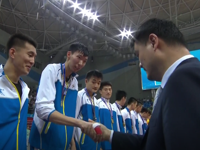 全运男篮辽宁胜新疆首度夺冠