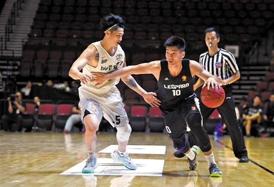 白皓天在比赛中