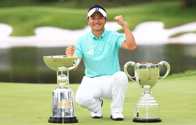 片冈大育问鼎日巡赛第三冠