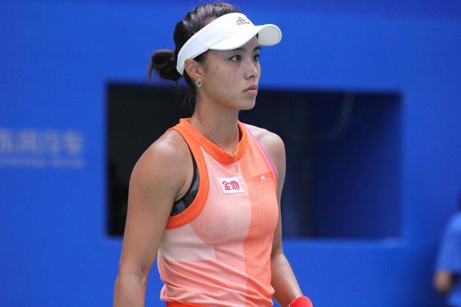 王蔷火力全开横扫新科美网冠军 晋级武汉赛次轮