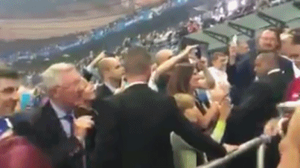 C罗和弗格森的师徒之情