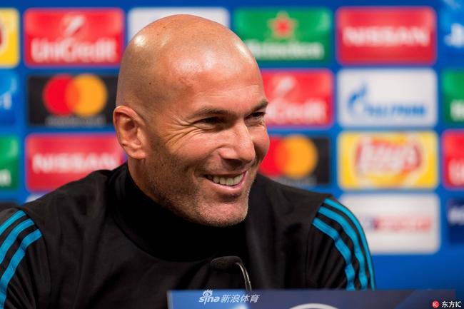齐达内在本期世界教练排名榜单上，位居第一
