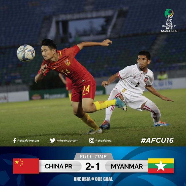 小组赛首战国少2-1获胜