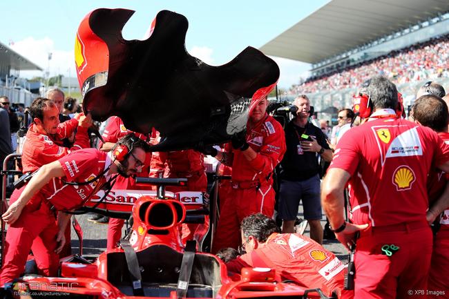 F1日本站赛前，维特尔赛车被发现故障