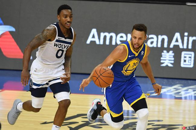 勇士中国赛上海站战胜森林狼！