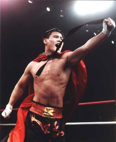 当年擂台上的柳海龙