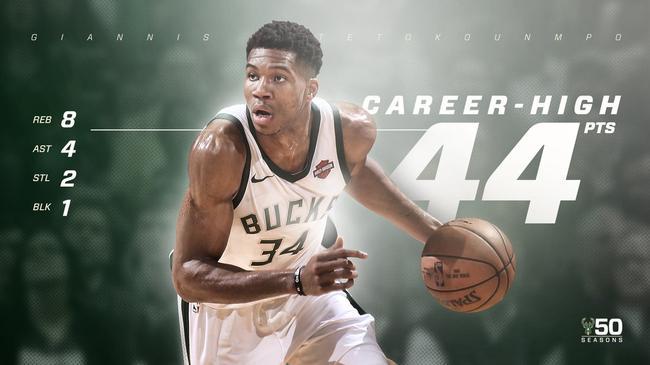 字母哥表现超凡