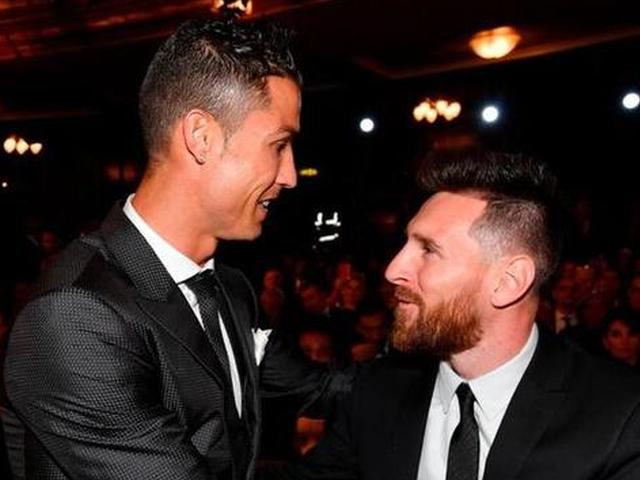 C罗梅西场上场下有爱瞬间