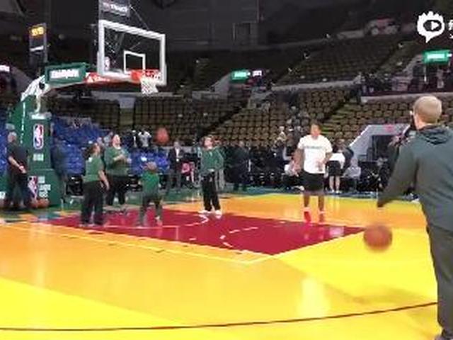 布罗格登赛前热身