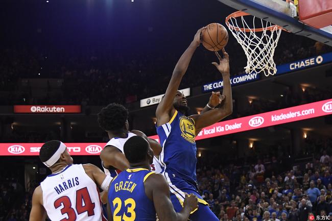 杜兰特这个扣篮有点炸裂