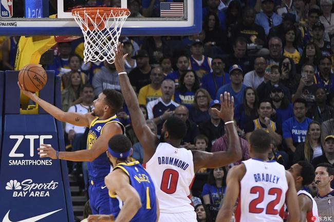 勇士主场不敌活塞