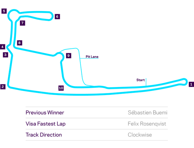FE电动车方程式之香港中环维港海滨赛道