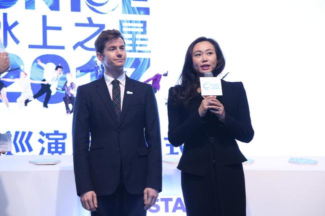 “冰上蝴蝶”陈露与加拿大花滑名将布特