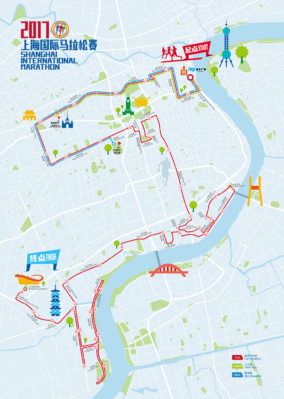 比赛路线图