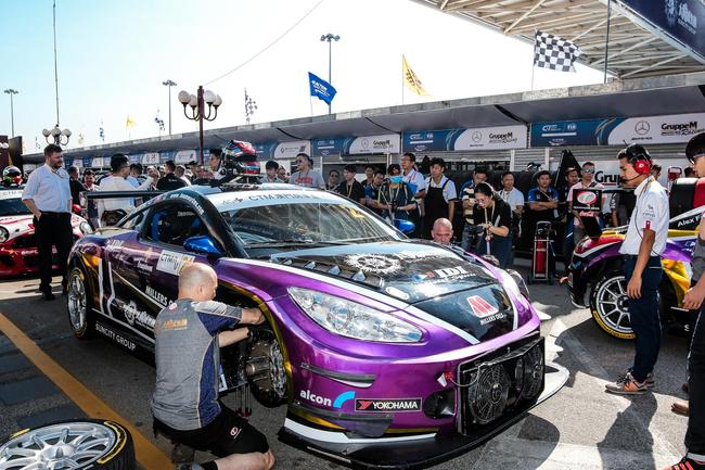 捷凯车队出战澳门大赛车