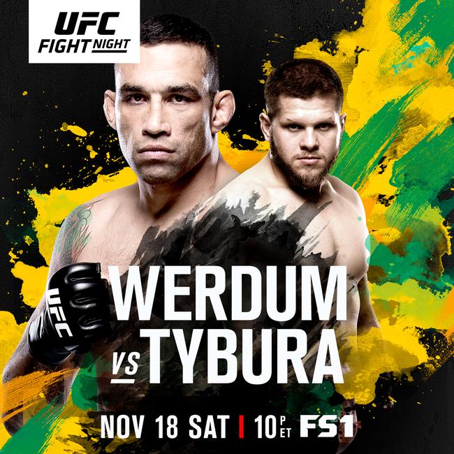 UFC Fight Night 121 温盾 VS 迪布拉