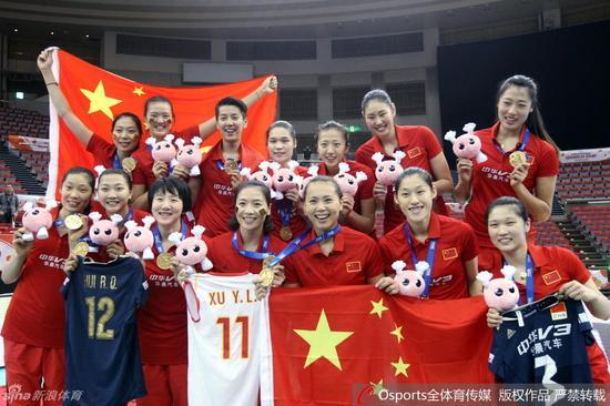 2015年中国女排在名古屋登顶世界杯