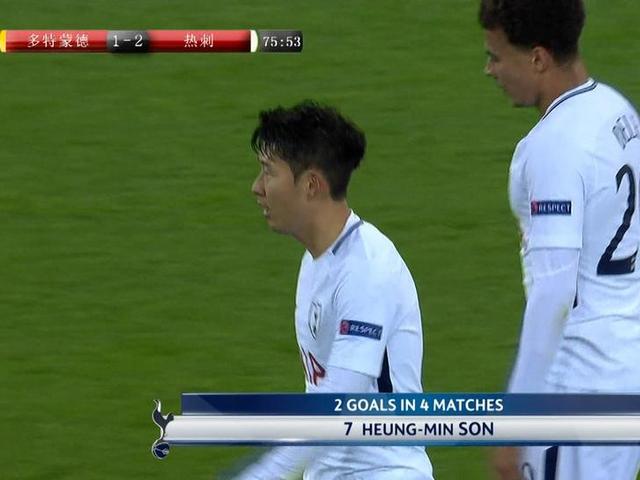 阿里1V2助攻孙兴慜爆射