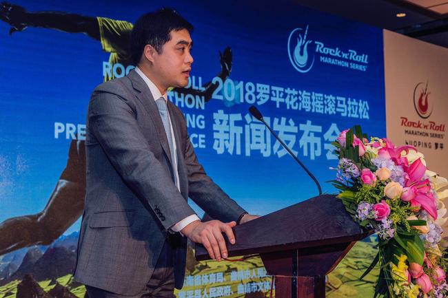 万达体育中国公司副总经理刘春讲话