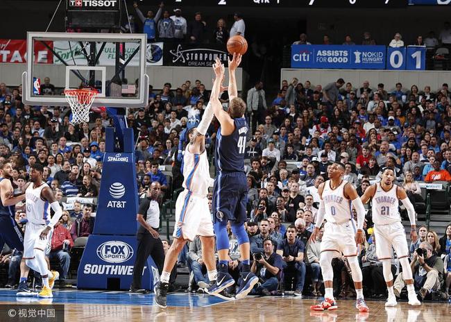 诺维茨基标志性三分