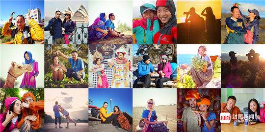 环游世界的影像