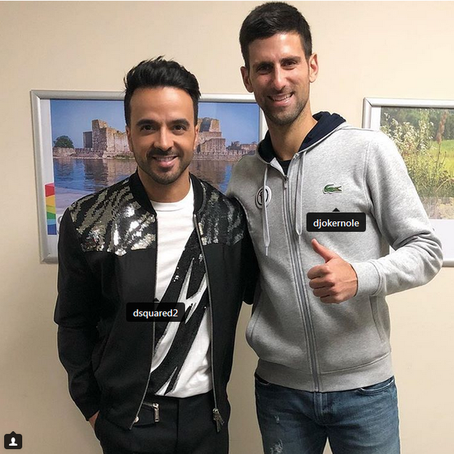 小德和Luis Fonsi合影