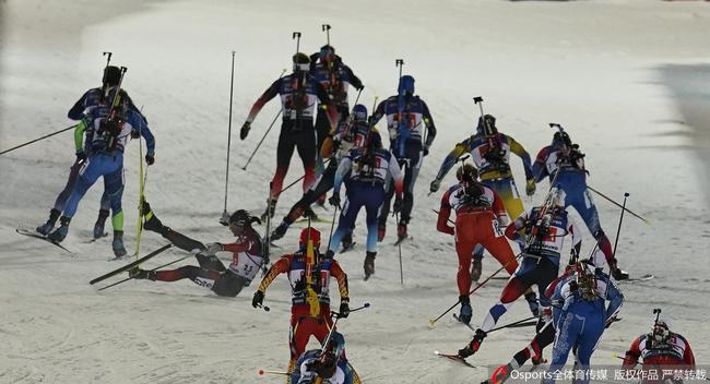 冬季两项世界杯精彩瞬间