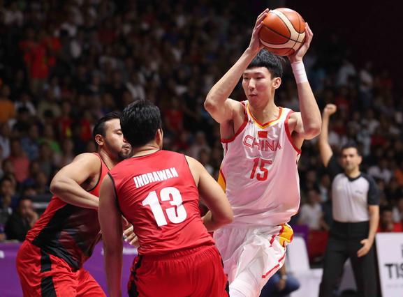 周琦VS印尼全场集锦