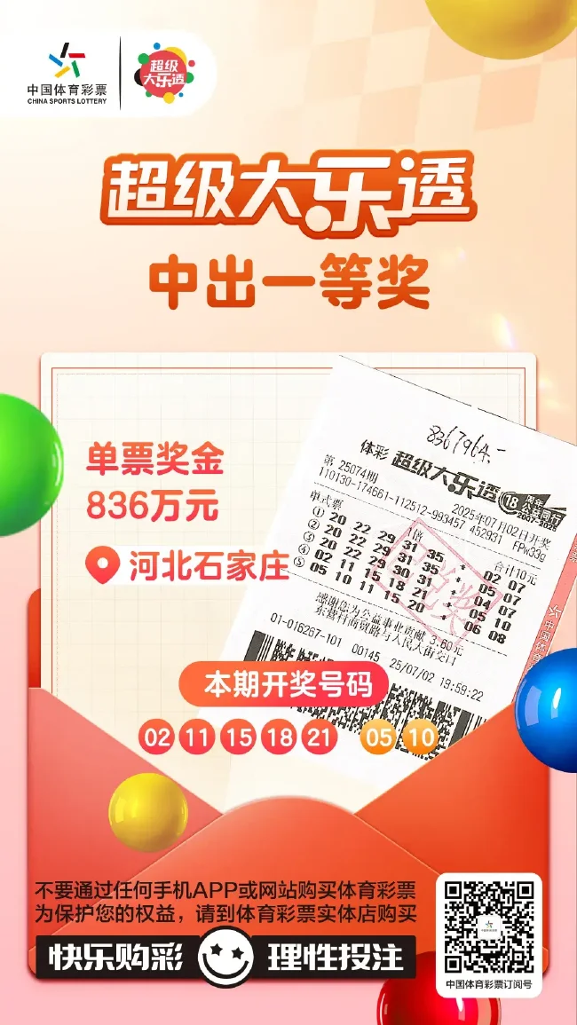 中奖彩票