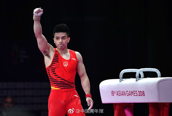 双杠体操男子全能林超攀折桂中国男团资格赛居首全能