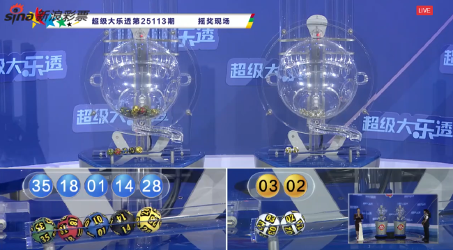 大乐透开奖直播截图