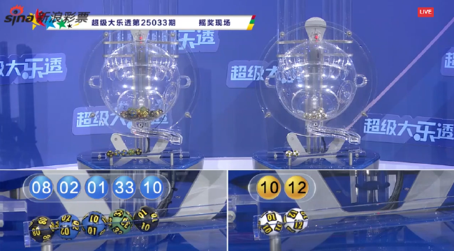 大乐透开奖截图