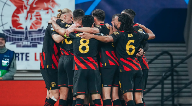 莱比锡逼平曼城