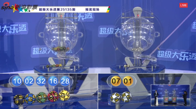 大乐透开奖直播截图